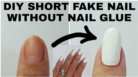 how do you make fake nails at home